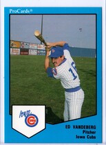 1989 ProCards Iowa Cubs #1710 Ed Vande Berg