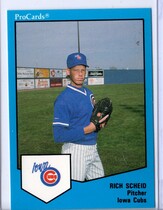 1989 ProCards Iowa Cubs #1713 Rich Scheid