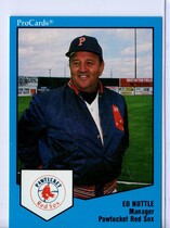 1989 ProCards Pawtucket Red Sox #678 Ed Nottle