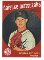 2008 Topps Heritage Chrome #C69 Daisuke Matsuzaka