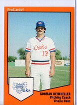 1989 ProCards Visalia Oaks #1420 Gorman Heimueller