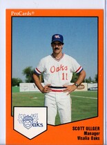 1989 ProCards Visalia Oaks #1433 Scott Ullger