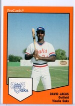 1989 ProCards Visalia Oaks #1447 David Jacas