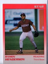 1989 Star Reading Phillies #13 Ramon Henderson