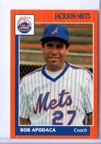 1990 Grand Slam Jackson Mets #4 Bob Apodaca