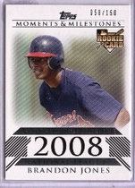 2008 Topps Moments and Milestones 145-189 #189 Brandon Jones
