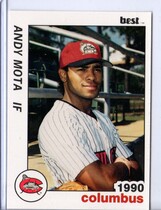 1990 Best Columbus Mudcats #2 Andy Mota