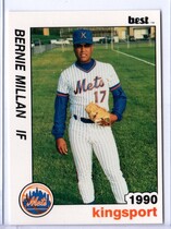 1990 Best Kingsport Mets #5 Bernie Millan
