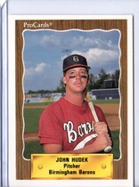 1990 ProCards Birmingham Barons #1107 John Hudek
