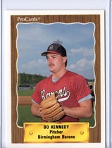 1990 ProCards Birmingham Barons #1108 Bo Kennedy