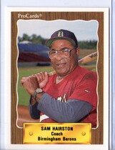 1990 ProCards Birmingham Barons #1398 Sam Hairston