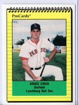 1991 ProCards Lynchburg Red Sox #1210 Bruce Chick