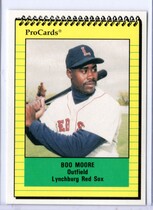 1991 ProCards Lynchburg Red Sox #1213 Boo Moore