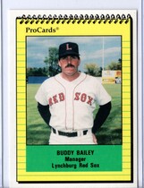 1991 ProCards Lynchburg Red Sox #1215 Buddy Bailey