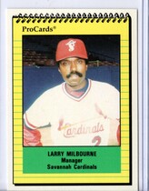 1991 ProCards Savannah Cardinals #1668 Larry Milbourne