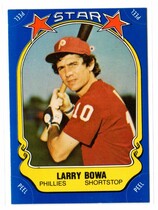1981 Fleer Star Stickers #20 Larry Bowa