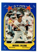 1981 Fleer Star Stickers #86 Miguel Dilone