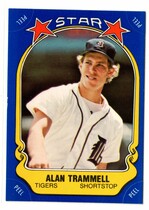 1981 Fleer Star Stickers #89 Alan Trammell