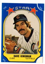1981 Fleer Star Stickers #111 Dave Kingman