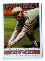 2003 Topps Gallery HOF Artists Proofs #58 George Sisler With Ad