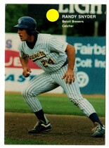 1990 Best Base Set #215 Randy Snyder