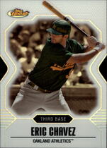 2007 Finest Refractors #47 Eric Chavez