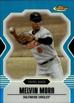2007 Finest Refractors Blue #7 Melvin Mora
