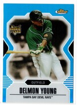 2007 Finest Refractors Blue #150 Delmon Young