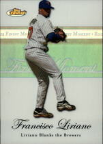 2007 Finest Rookie Finest Moments Refractors #RFM-FL Francisco Liriano