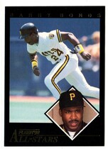 1992 Fleer All Stars #3 Barry Bonds
