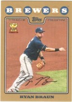 2008 Topps Gold Border Series 2 #430 Ryan Braun