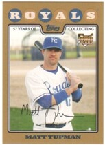 2008 Topps Gold Border Series 2 #534 Matt Tupman