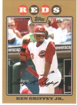 2008 Topps Gold Border Series 2 #580 Ken Griffey Jr.