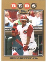 2008 Topps Gold Border Series 2 #580 Ken Griffey Jr.