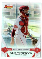 2015 Bowman Best First Impressions #FI-TS Tyler Stephenson