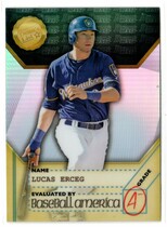 2017 Bowman Best Baseball Americas 2017 Deans List #BADL-LE Lucas Erceg