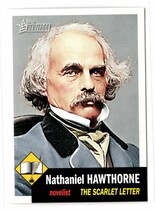 2009 Topps American Heritage #5 Nathaniel Hawthorne