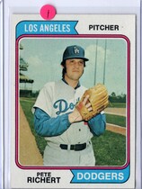1974 Topps Base Set #348 Pete Richert