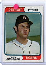 1974 Topps Base Set #292 Chuck Seelbach
