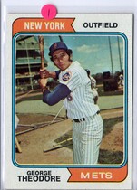 1974 Topps Base Set #8 George Theodore