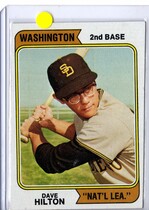 1974 Topps Base Set #148 Dave Hilton