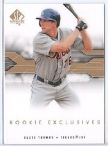 2008 SP Authentic Rookie Exclusives #RE-TH Clete Thomas