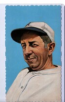1984 Galasso Hall of Famers Deckle Edge Art Cards Ron Lewis #17 Eddie Collins