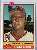 1976 Topps Base Set #529 Deron Johnson