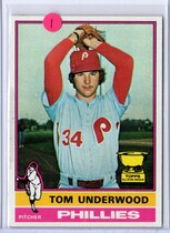 1976 Topps Base Set #407 Tom Underwood