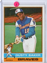 1976 Topps Base Set #28 Dusty Baker