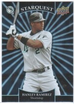 2009 Upper Deck Starquest Black Ultra Rare #SQ-11 Hanley Ramirez