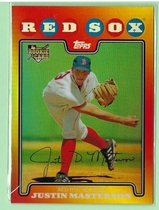 2008 Topps Red Hot Rookie Redemption #2 Justin Masterson