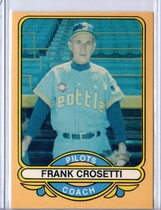 1983 Galasso Seattle Pilots 69 #20 Frankie Crosetti