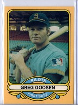 1983 Galasso Seattle Pilots 69 #33 Greg Goossen